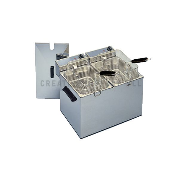 DEEP FAT FRYER DOUBLE WELL -TABLE TOP