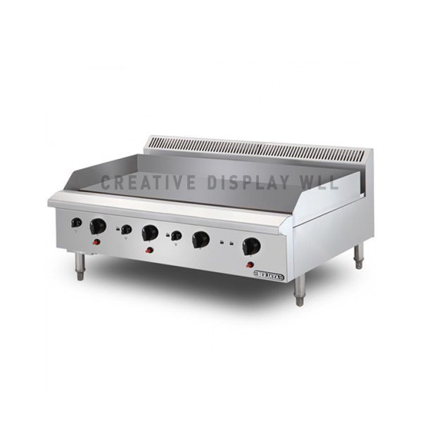 Gas Griddle Stainless Steel