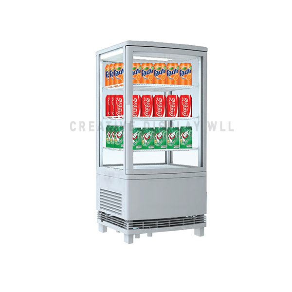 Curved Glass Door Chiller 72L
