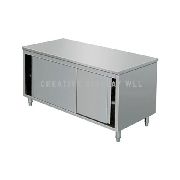 Table Cabinet with Sliding Door 150cm